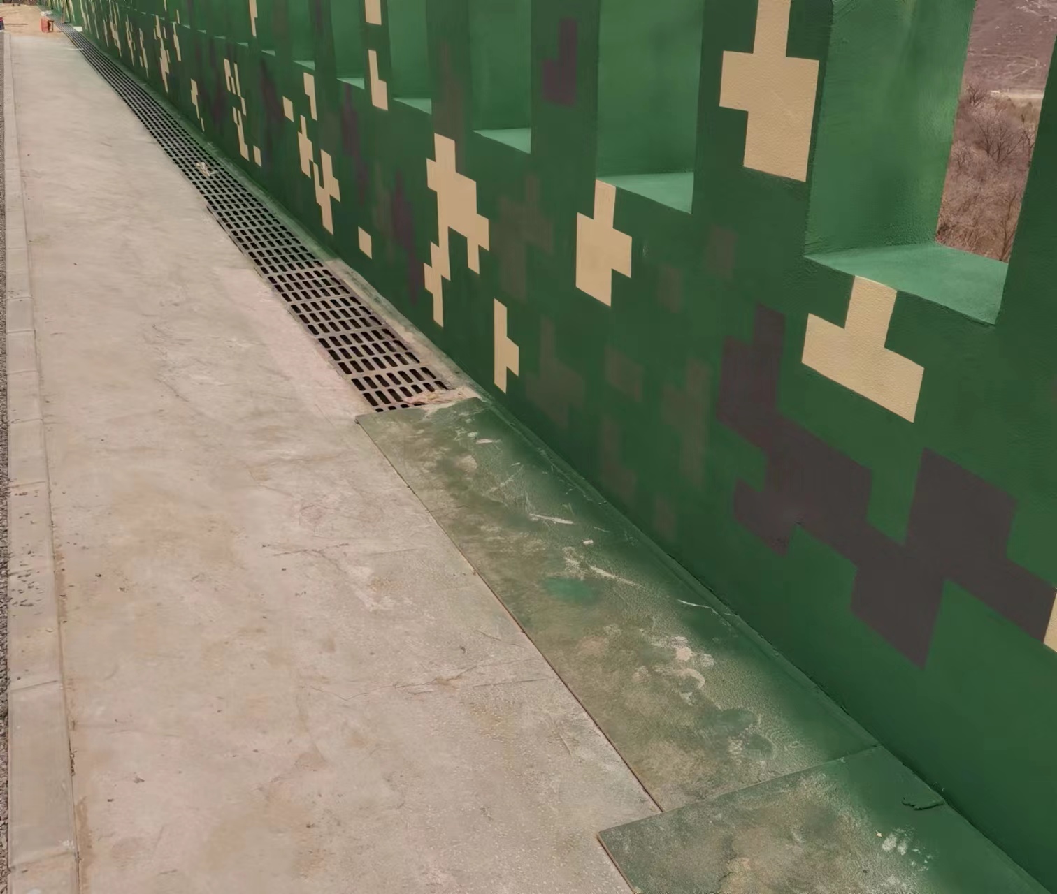 保山围墙迷彩喷涂,数迷彩漆